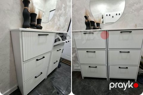 *ZB* *Ayaqqabı Şkafı* Qiymet *300 AZN* MDF ayaqqabı dolabı 2 ay əvvəl — Bakı