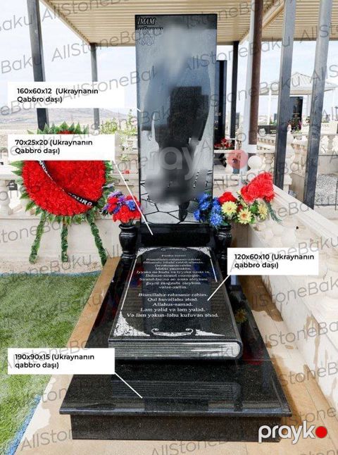 Qəbir və məzar daşlarının hazırlanması — Bakı