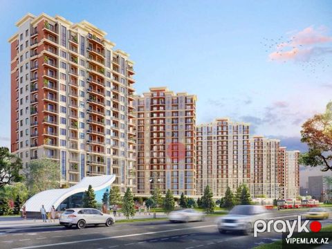 Binəqədi rayonunda 2 otaqlı Yeni tikili Satılır, 70 m² — Bakı