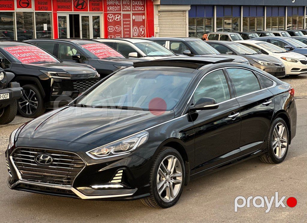 Hyundai Sonata, 2.4 L, 2017 il, 77 600 km — Avtomobillər, Bakı (6)