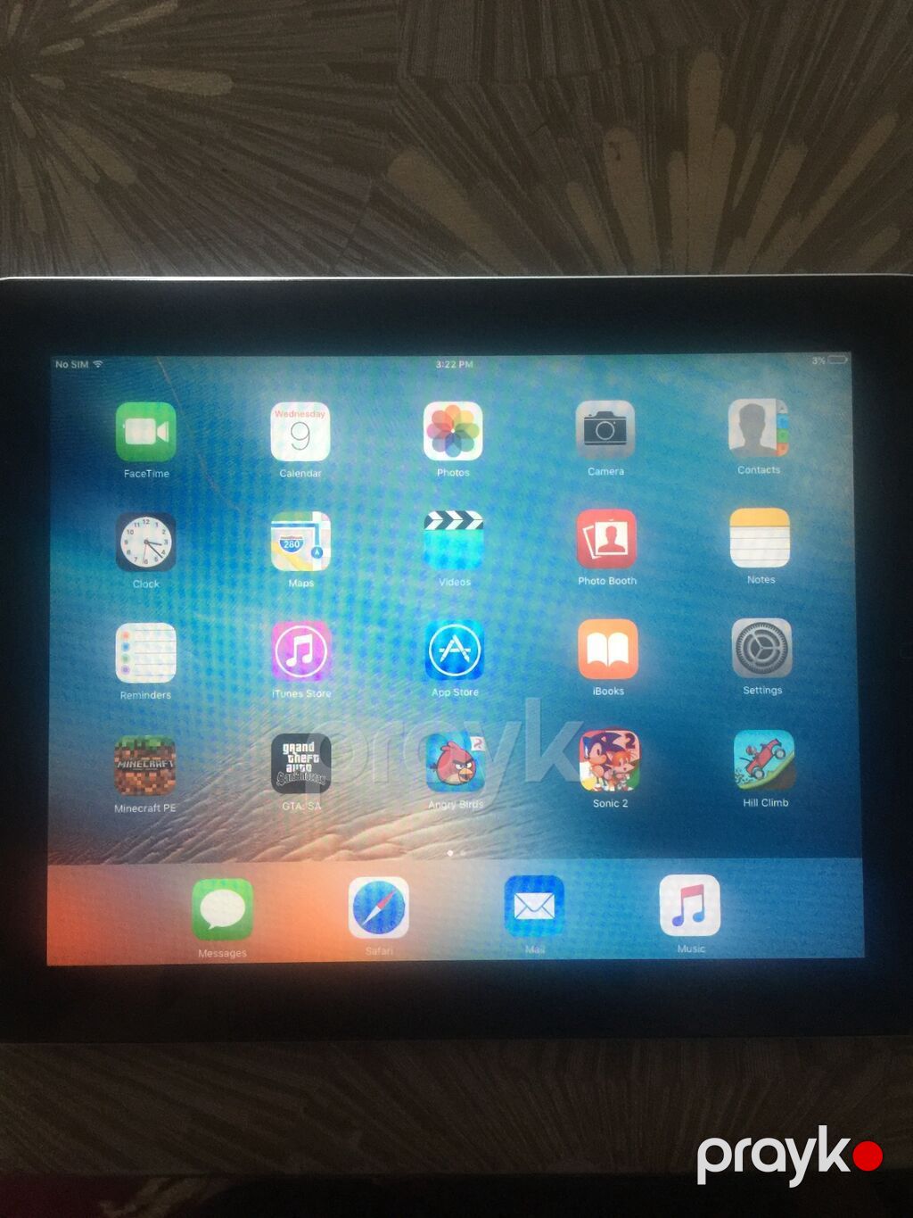 Apple iPad (32-bit, iOS 9.3.6) - Ekran: Retina planşet ekranı, geniş — Apple, Gəncə (2)
