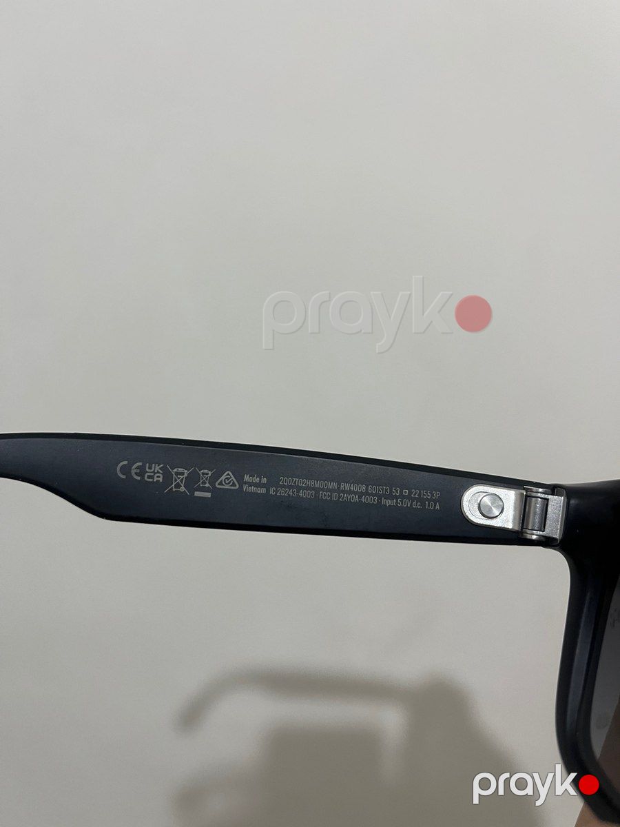 Ray Ban meta gen 1 eynək — Səs texnikası, Bakı (11)