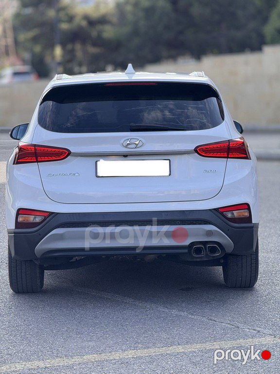 Hyundai Santa Fe, 2.0 L, 2018 il, 180 000 km — Avtomobillər, Bakı (7)