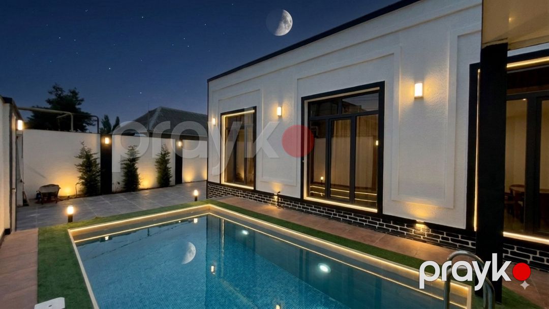 Satılır 4 otaqlı həyət evi/bağ evi 150 m² — Ev, villa, Bakı (3)