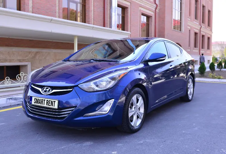 Hyundai Elantra 2015 — gündəlik icarə — Minik avtomobili icarəsi, Naxçıvan (2)