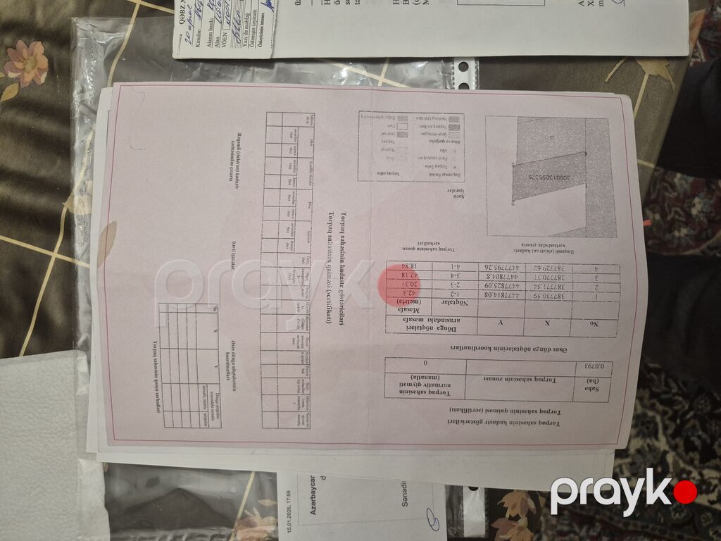 8 sot, Tikinti, Mülkiyyətçi, Kupça (Çıxarış) — Torpaq, Qobu (10)