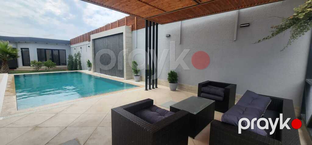 Satılır 7 otaqlı həyət evi/bağ evi 500 m² — Ev, villa, Bakı (6)