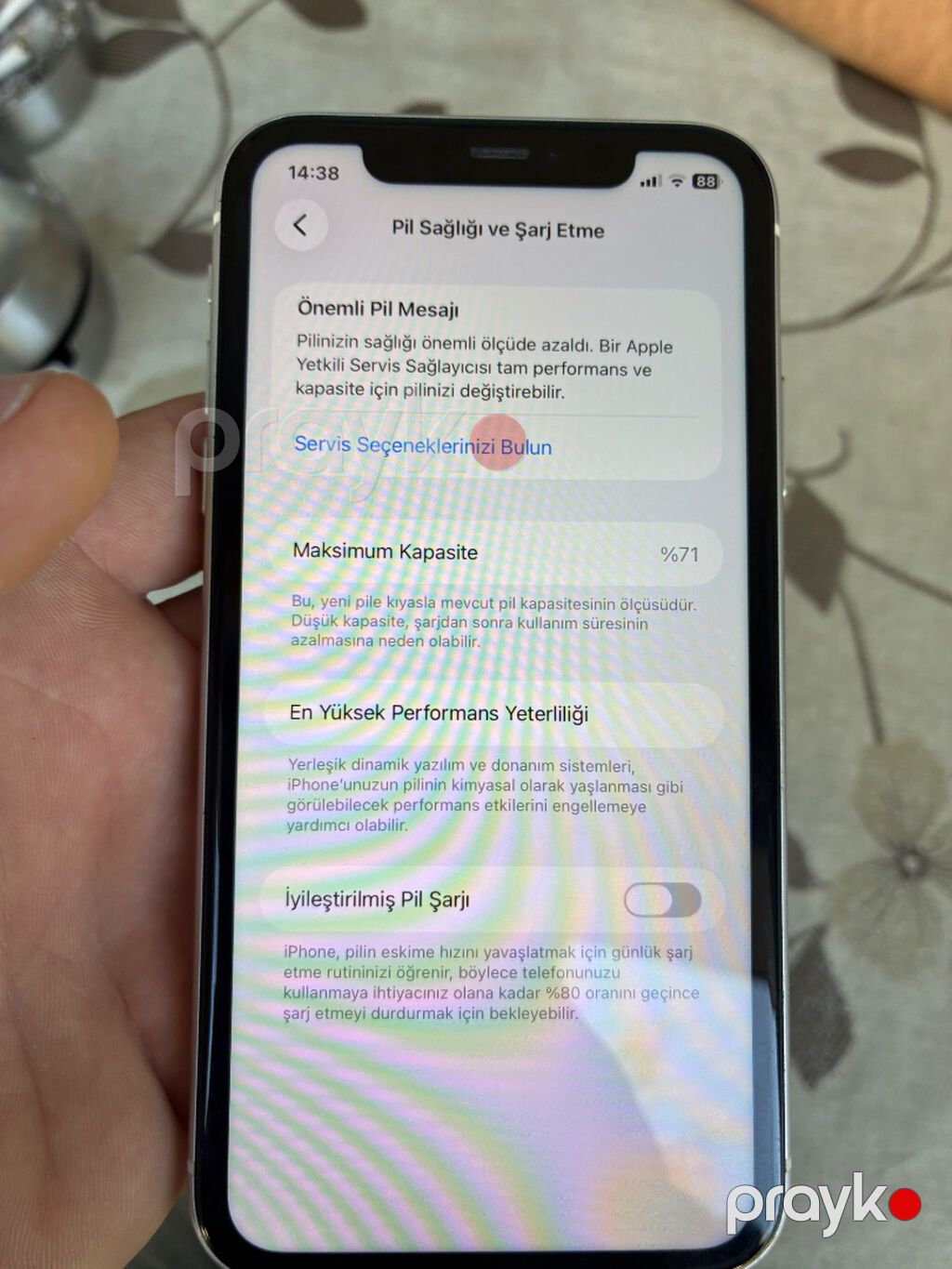 IPhone 11, 64 GB, Ağ, Simsiz şarj, Face ID — Apple iPhone, Mingəçevir (3)