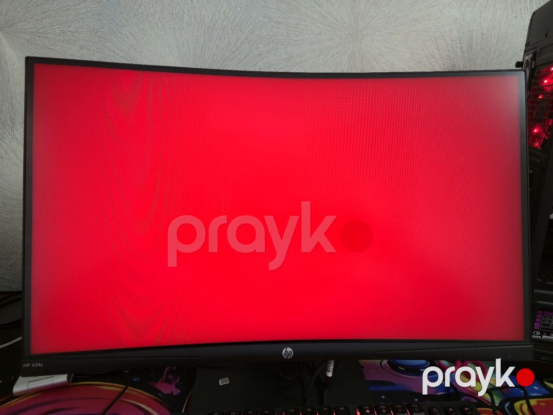 Monitor HP X24C 144 hz — Kompüterlər və noutbuklar, Bakı (2)