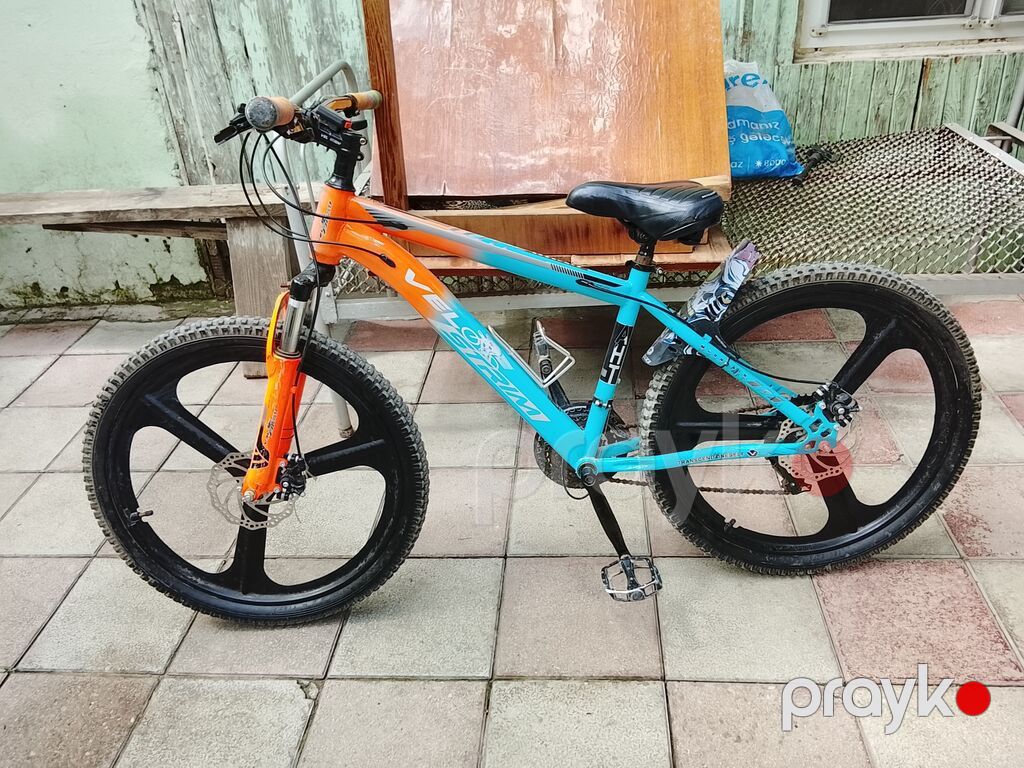 Velosiped – Velstorm MTB ölçü 24 əlavə xamilyon rul sürət gorseden — Dağ velosipedləri, Xırdalan (4)