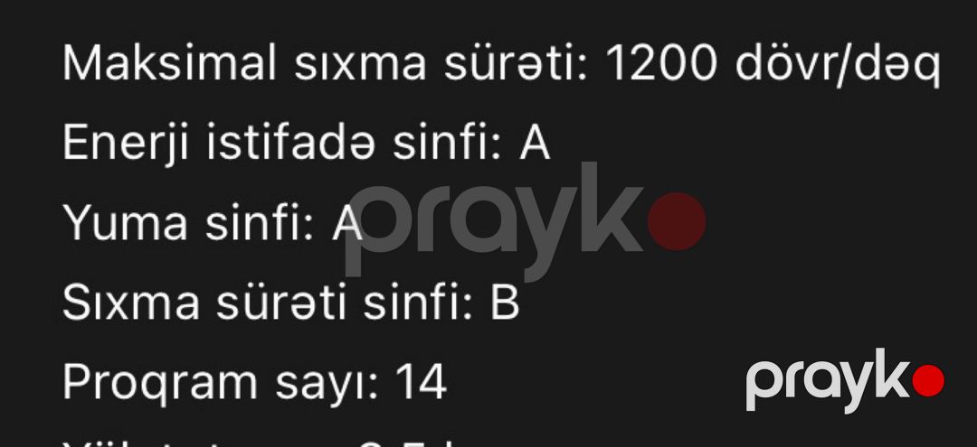 Paltaryuyan LG f2v7gw1w — Ev texnikası, Bakı (3)