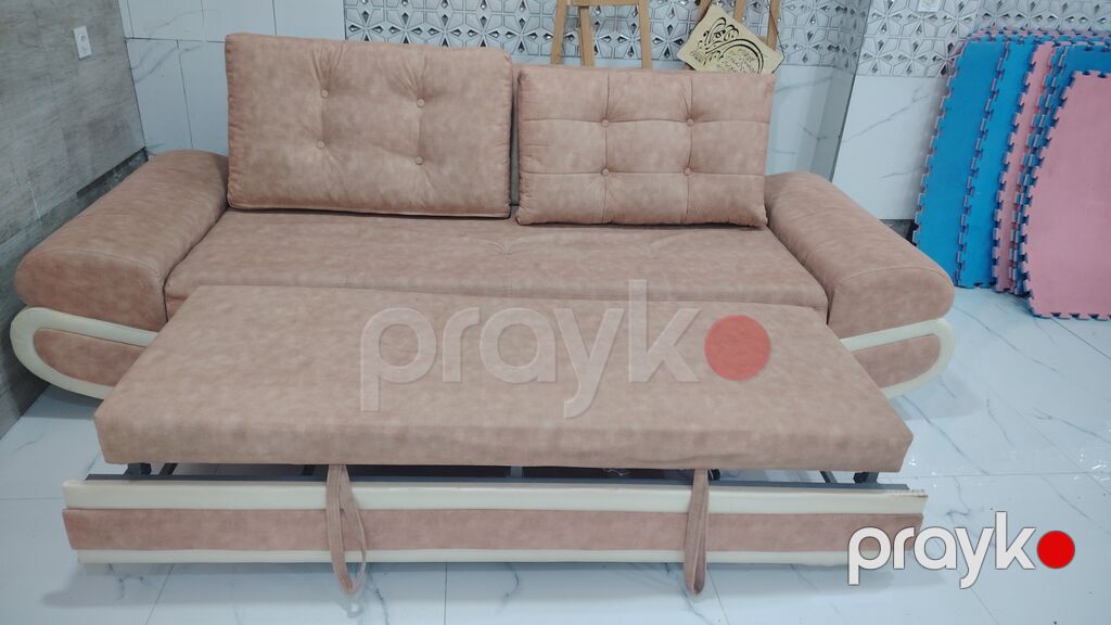 Çevrilə bilən divan – açılıb-yığılan mexanizmli - Rəng: pastel açıq — Divanlər, Digah (2)