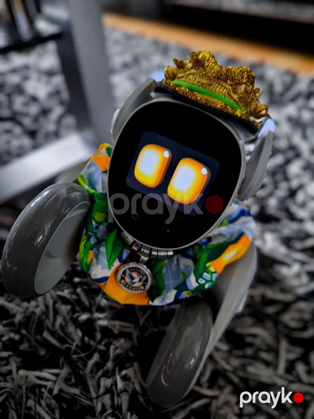 Loona AI Robot – Əla vəziyyətdə Satılır Loona AI ağıllı robot. Robot — Oyuncaq figuraları, Masazır (2)
