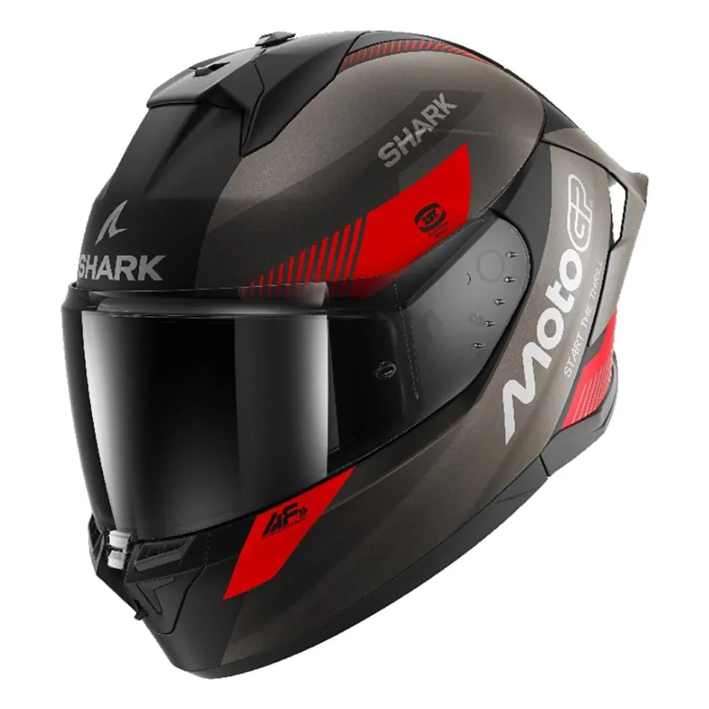 Dəbilqə Shark Skwal CUP Motogp Mat Black Anthracite Red, XXL (HE6591EKARXXL) — Bakı