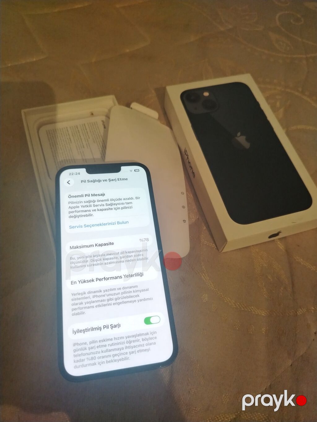 IPhone 13, Qara, Face ID — Apple iPhone, Bakı (4)