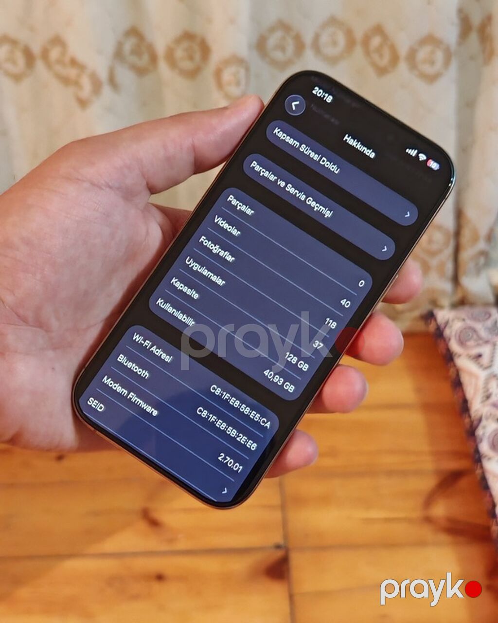 IPhone 16 Pro, 128 GB, Desert Titanium, Face ID — Apple iPhone, Digah (8)
