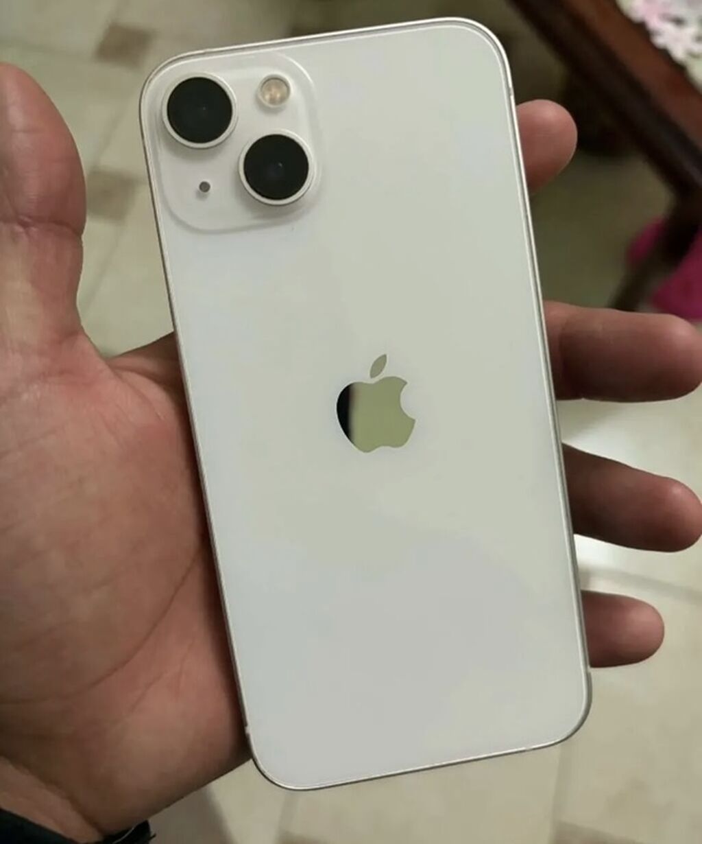 IPhone 13, Ağ, Simsiz şarj — Apple iPhone, Bakı