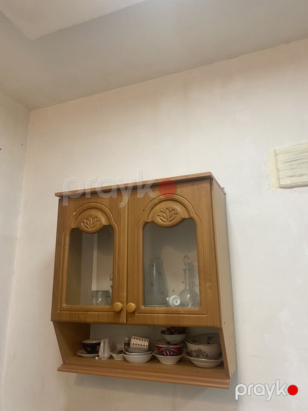 Mətbəx mebel dəsti – asma şkaflar və alt dolablı çanaq - Klassik — Mətbəx mobilyası, Bakı (2)
