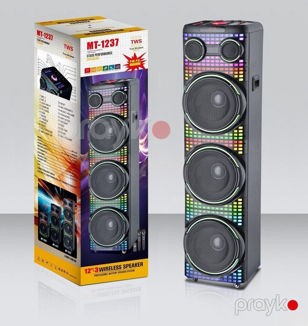 Speaker MT-1237 Kalonka MT-1237, adətən iri həcmli və yüksək səs — Dinamiklər və akustik sistemlər, Bakı (2)