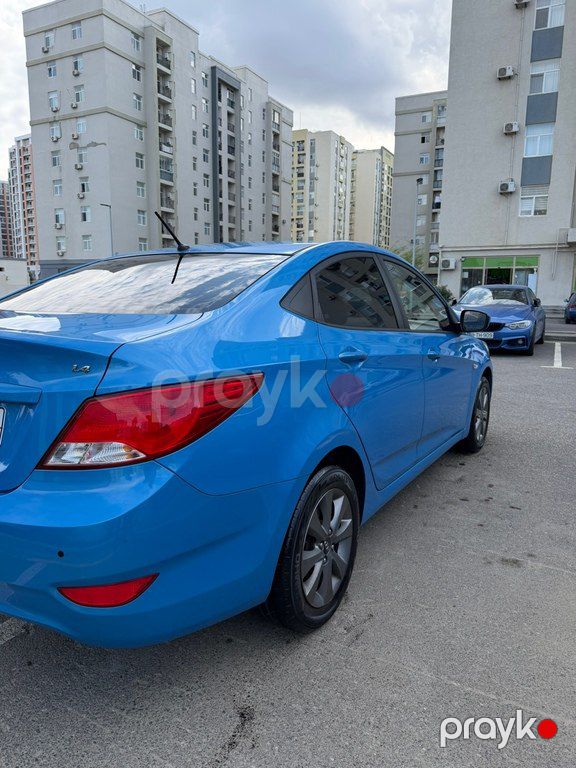 Hyundai Accent, 1.4 L, 2017 il, 75 100 km — Avtomobillər, Bakı (5)