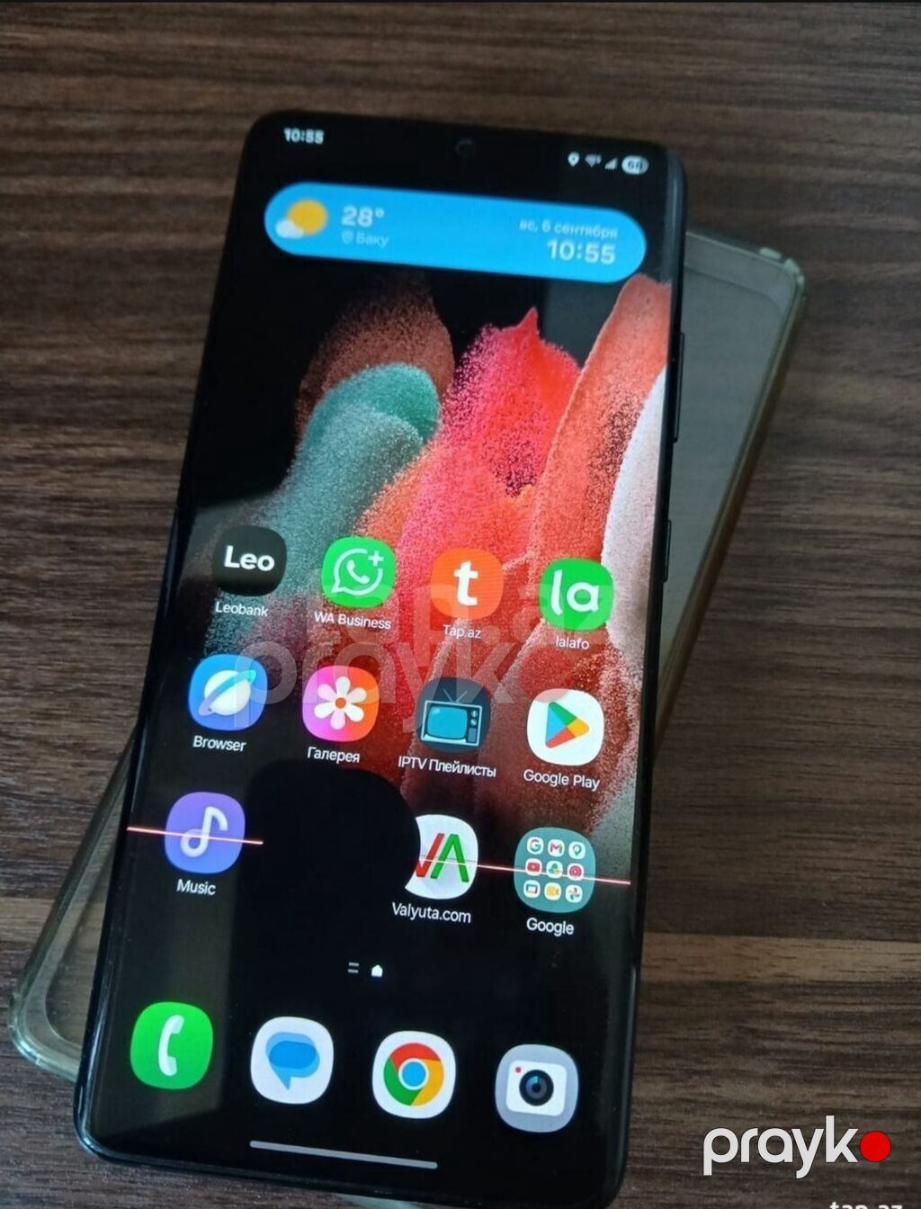 Samsung Galaxy S21 Ultra, rəng - Qara, İki sim kartlı — Samsung, Bakı (2)