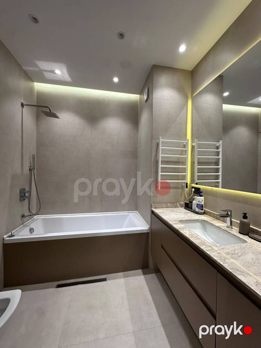 İcarəyə verilir 3 otaqlı yeni tikili 135 m² — Mənzil, Bakı (9)