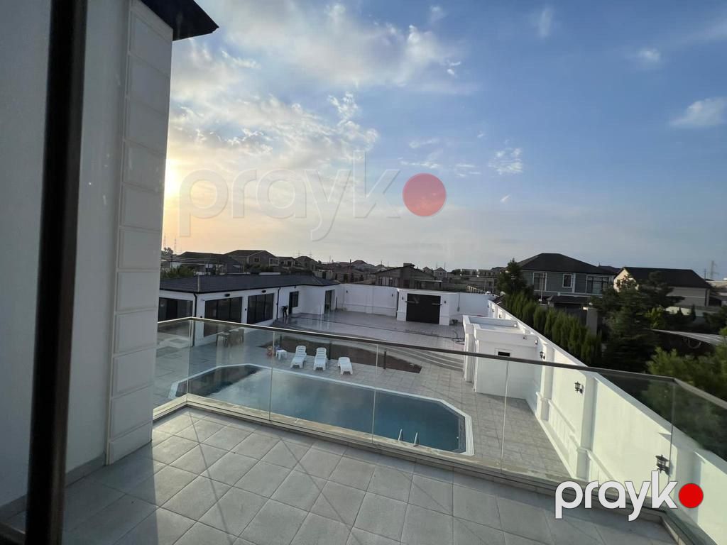 İcarəyə verilir 5 otaqlı həyət evi/bağ evi 400 m² — Ev, villa, Bakı (8)
