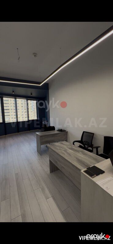 Nəsimi rayonunda 1 otaqlı Ofis Kirayə verilir, 42 m² — Ofis, Bakı (5)