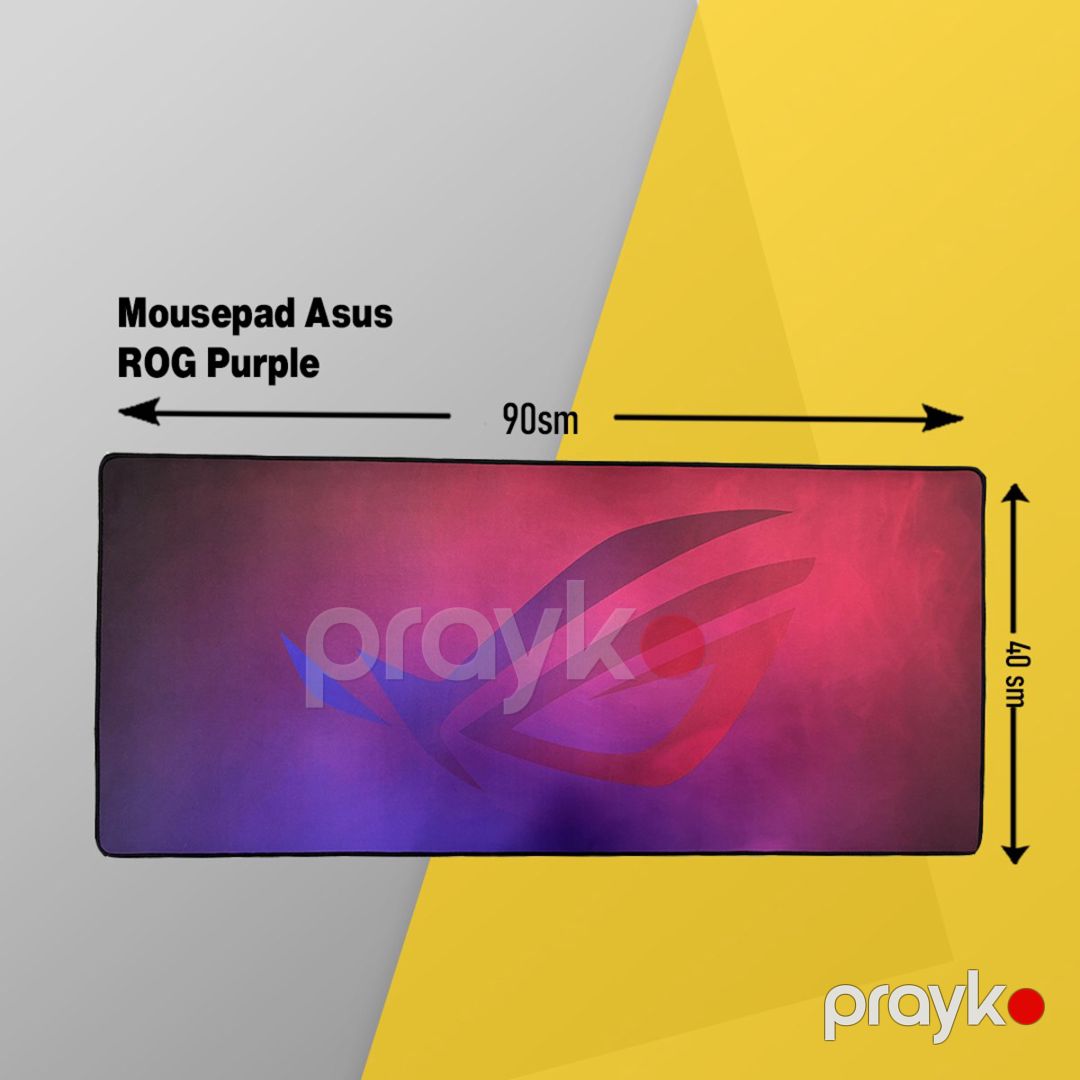 Asus ROG Purple Logo Speed 90x40sm siçan altlığı — Periferik cihazlar, Bakı (2)