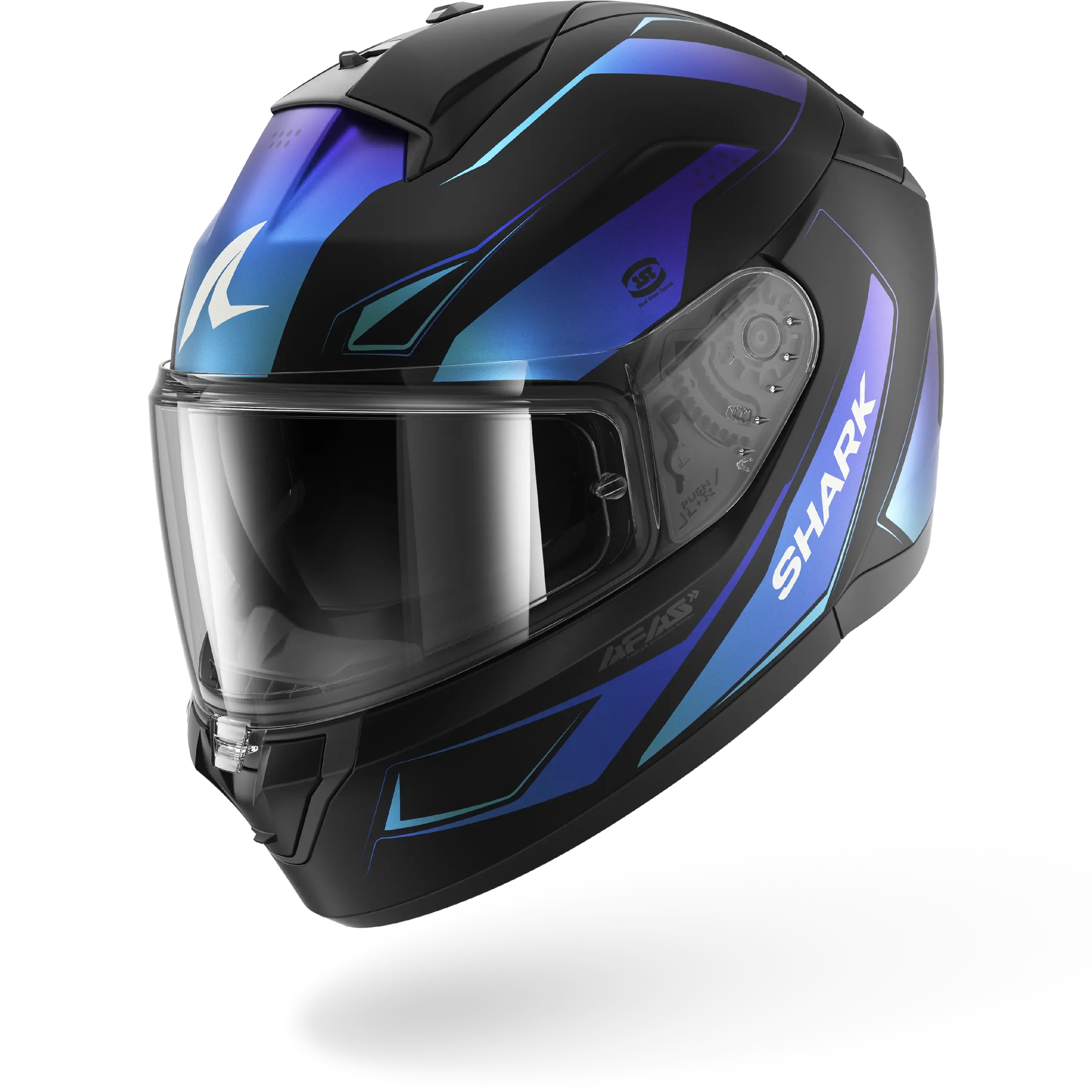 Dəbilqə Shark Rıdıll 2 Mekarıum Mat Black Blue, XL (HE1117EKBBXL) — Bakı