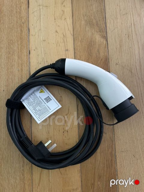 BYD EV şarj kabeli – Type 2 (Mennekes) fişli, daşıma qapaqlı — Masazır