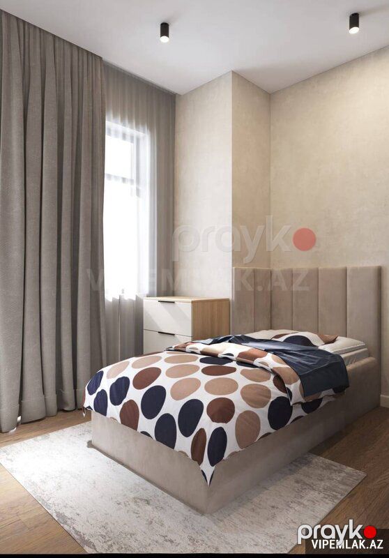 Yasamal rayonunda 3 otaqlı Yeni tikili Kirayə verilir, 75 m² — Mənzil, Bakı (5)