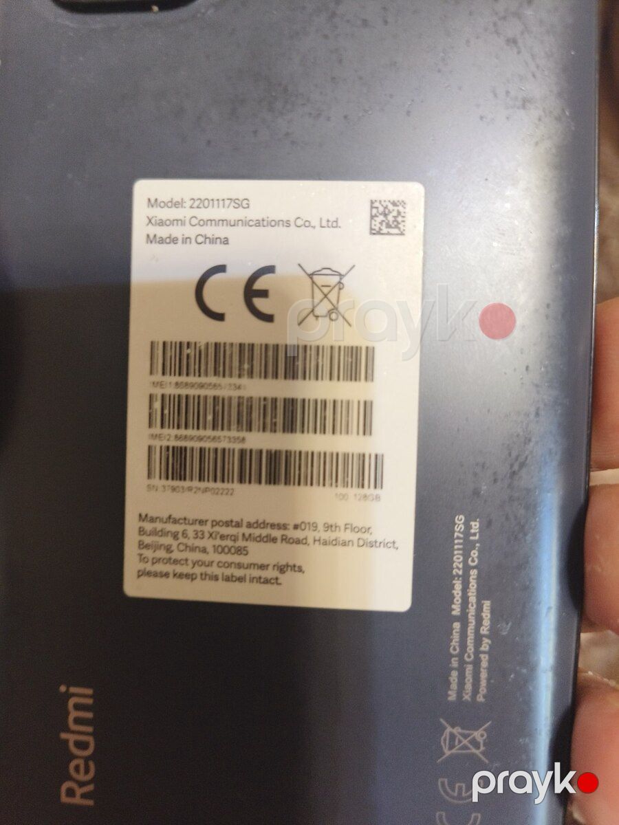 Xiaomi Redmi Note 11 Graphite Gray 128GB/4GB — Smartfonlar, Bakı (4)