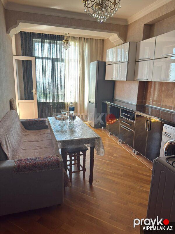 Xətai rayonunda 2 otaqlı Yeni tikili Kirayə verilir, 89 m² — Mənzil, Bakı (2)