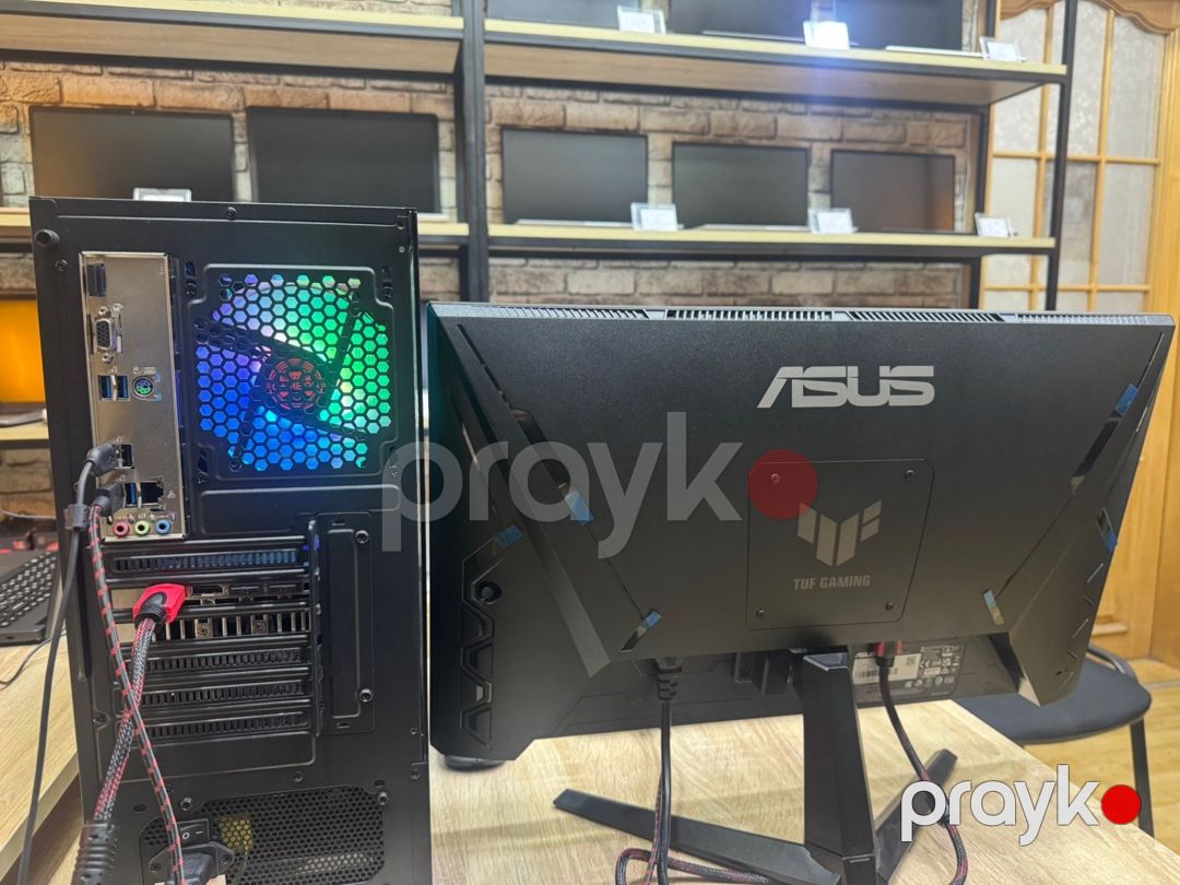 Gamıng kompyuter RTX 5060 8GB 240Hz monitor — Masaüstü kompüterlər, Bakı (9)