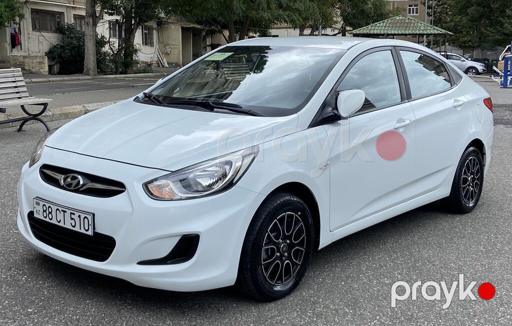 Hyundai Accent: 1.4 l 2013 il Sedan — Avtomobillər, Bakı (8)