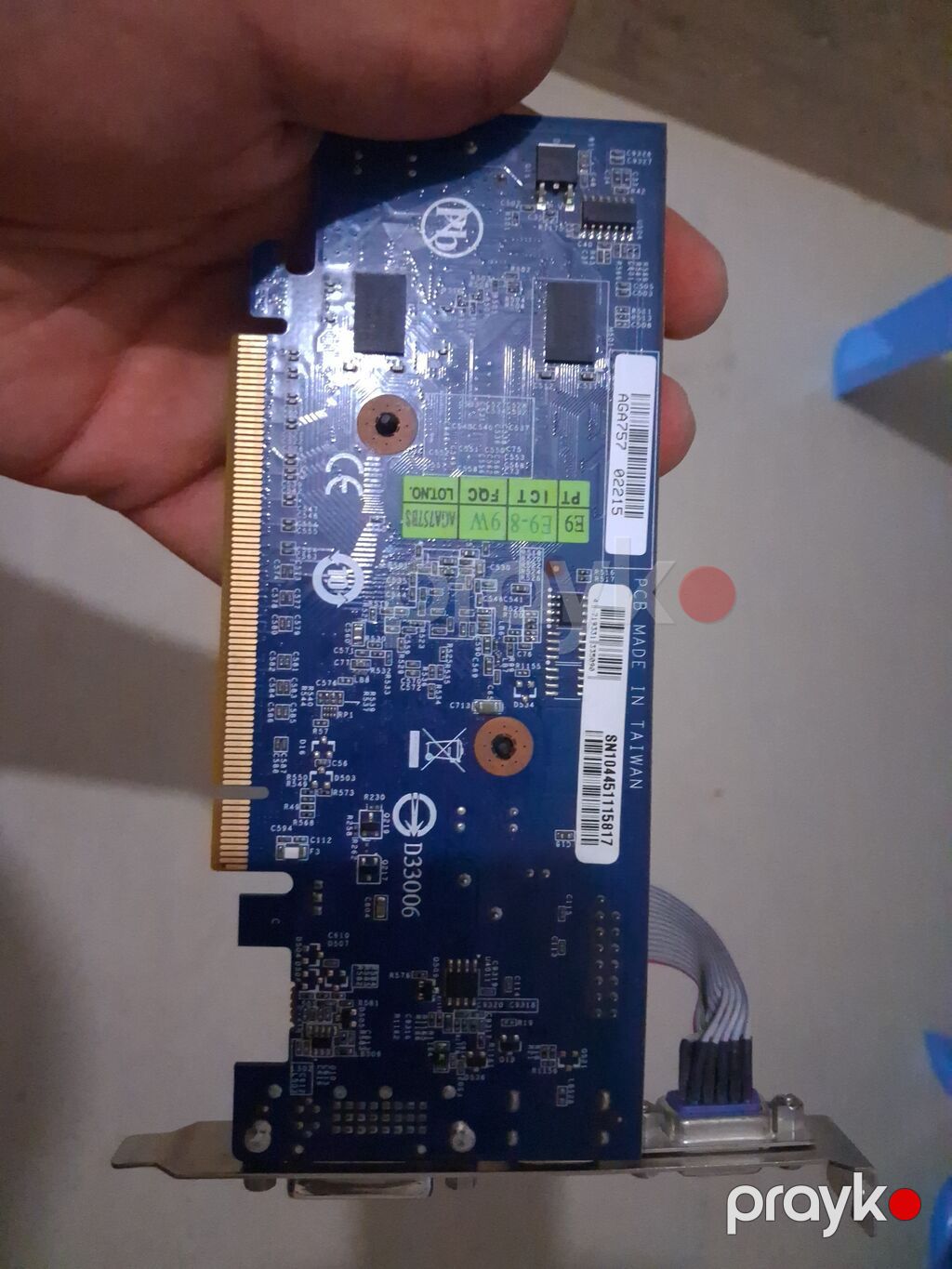 Videokart Gigabyte GeForce GT 210, 4 GB, İşlənmiş — Qrafik kartlar, Bakı (3)