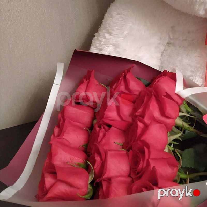 Buket «Sevgi Çiçəklənməsi» - code:5057 — Bitkilər, Bakı (3)