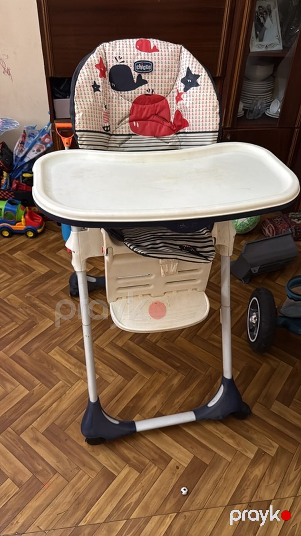 Chicco uşaq yemək stulu - Markası/modeli: Chicco (dizayn – balina və — Qidalandırma stulları, Bakı (3)