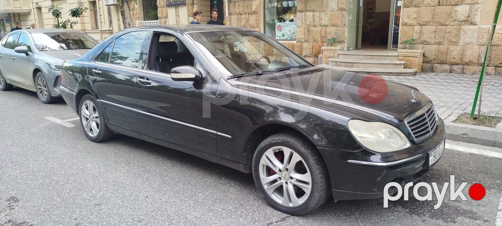 Mercedes S 400, 4.0 L, 2001 il, 385 000 km — Avtomobillər, Bakı (2)