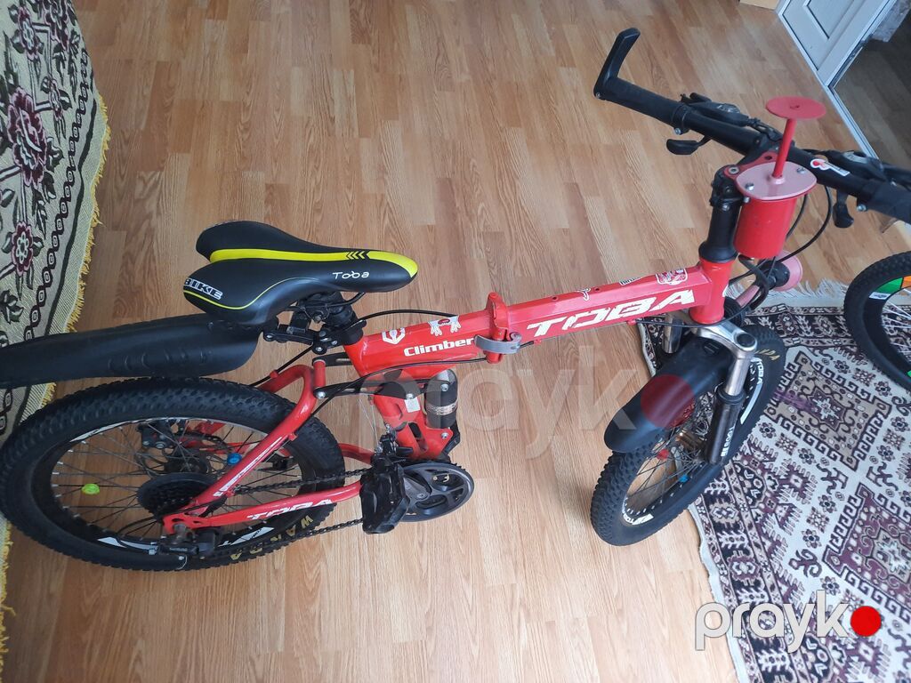 Toba Climber qatlanan dağ velosipedi - Qatlanan alüminium tipli — Velosipedlər, Bakı (4)