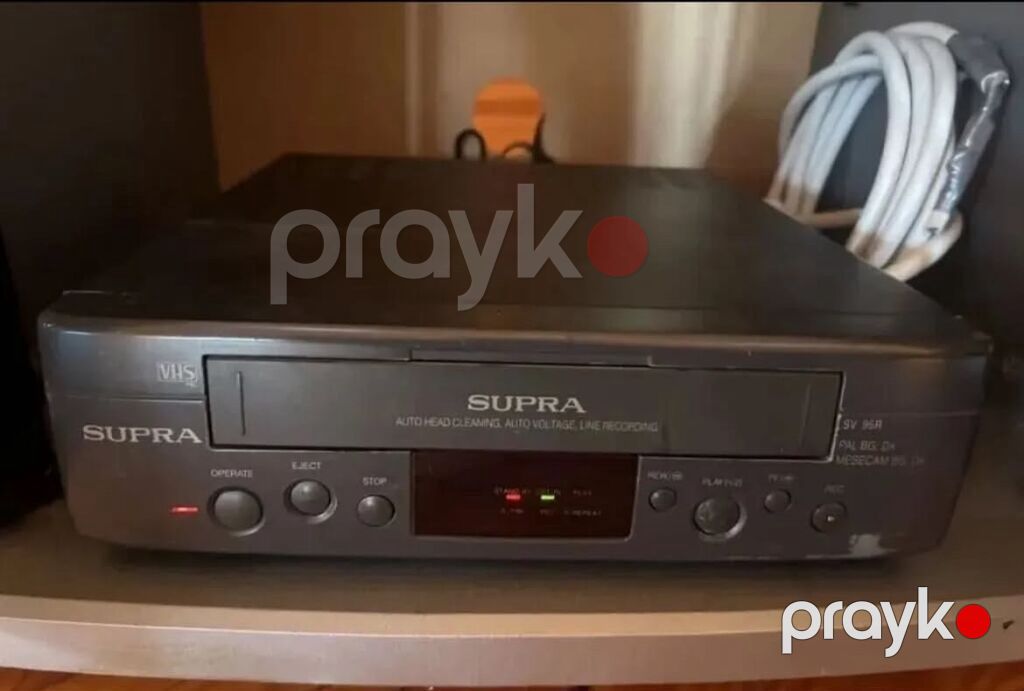 Supra VHS videomaqnitofon - Modellər: SV-95R / SV-21N seriyası (ön — Digər, Bakı (2)