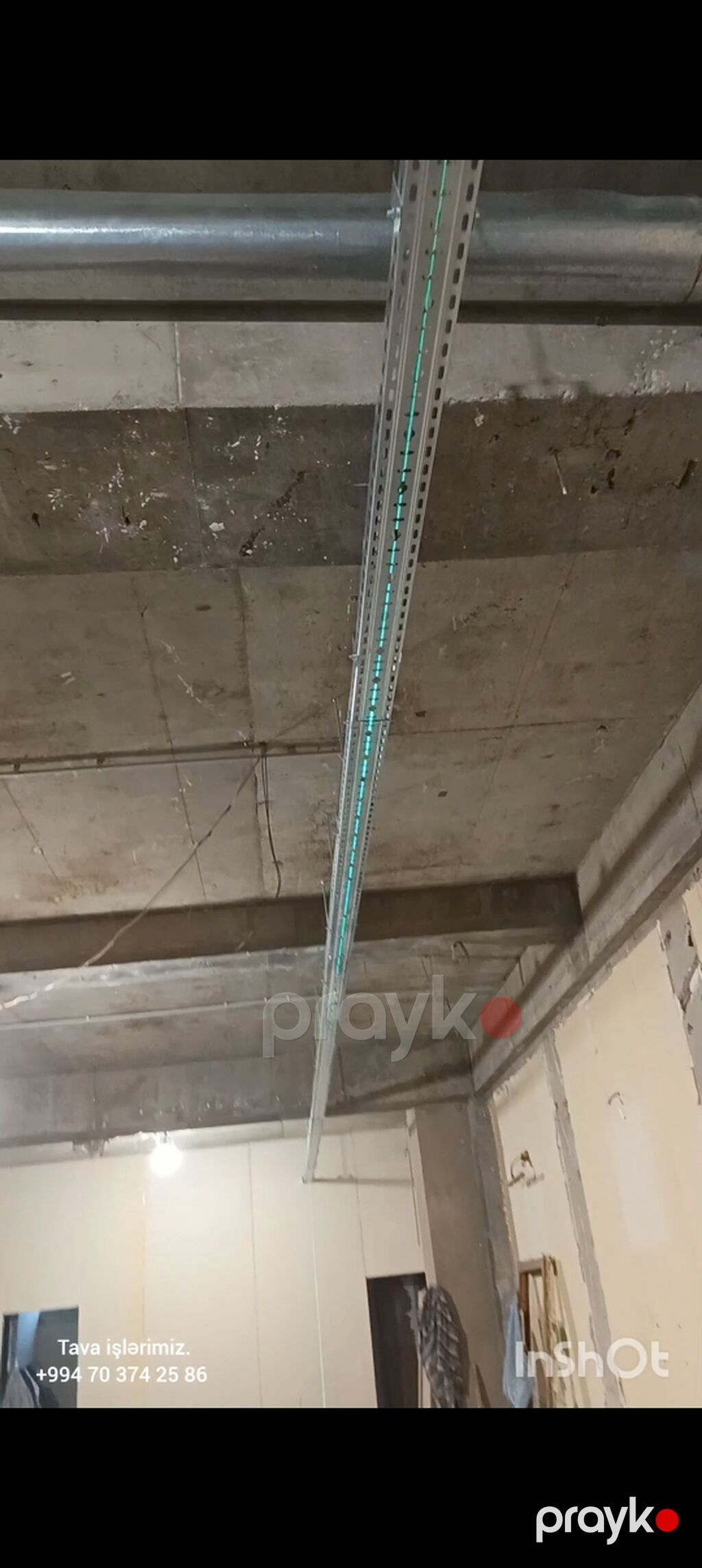 Kabel tavası (kabel kanalı) montaj və quraşdırma xidməti - Asma — Elektrikçi xidmətləri, Bakı (6)