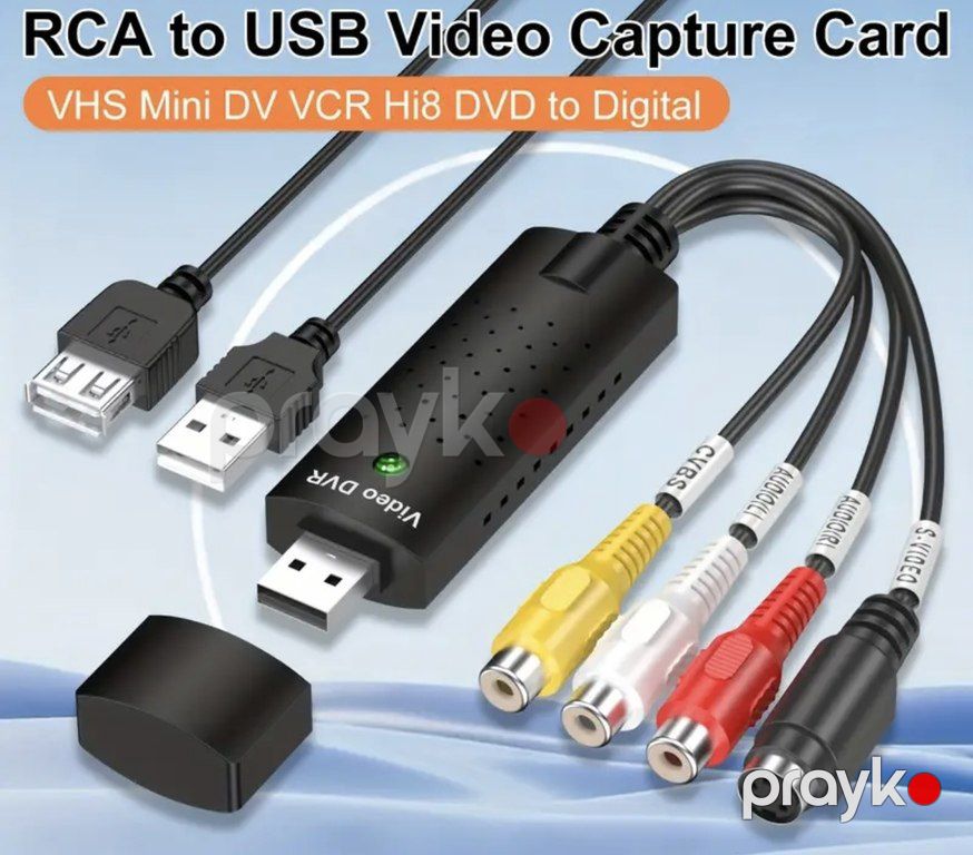 VHS to digital converter (rəqəmsal çevirici) — Foto və video texnikası, Bakı (4)