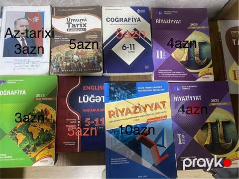 Məktəb və abituriyent hazırlığı üçün müxtəlif fənn üzrə dərs və test — Bakı