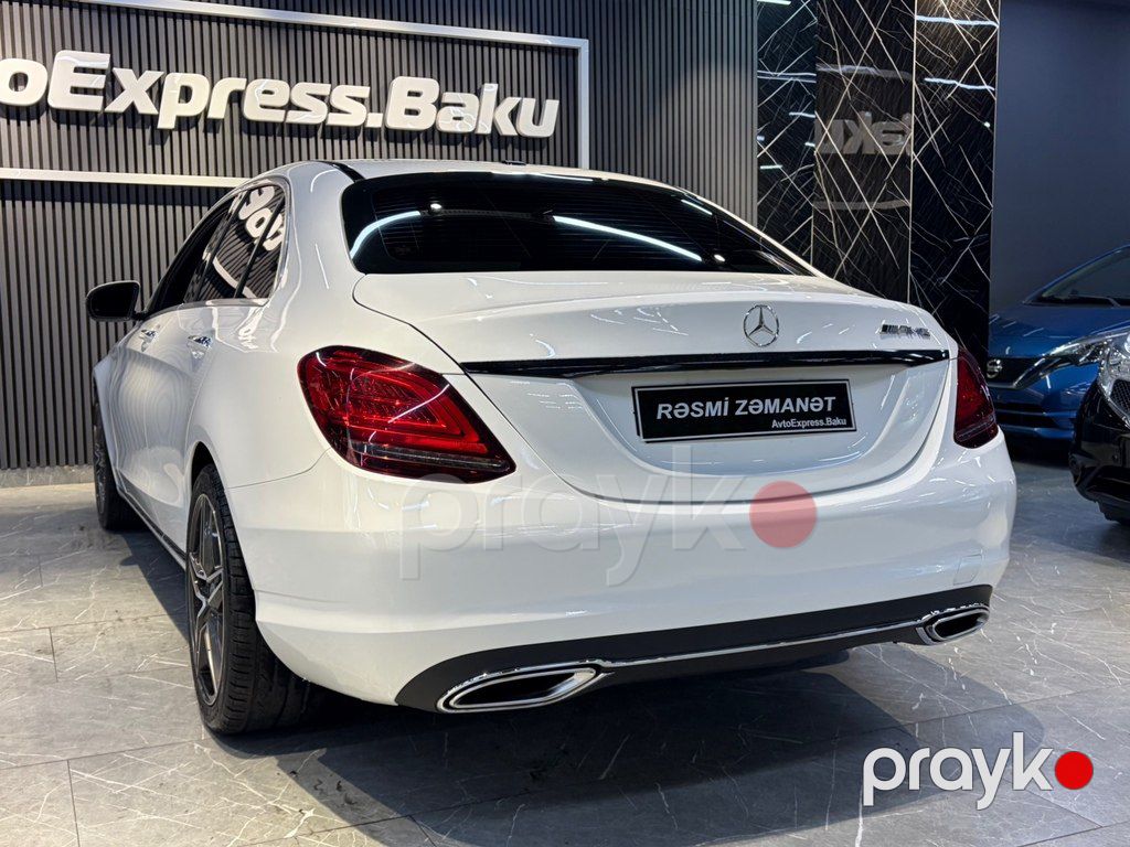 Mercedes C 300, 2.0 L, 2019 il, 172 000 km — Avtomobillər, Bakı (4)