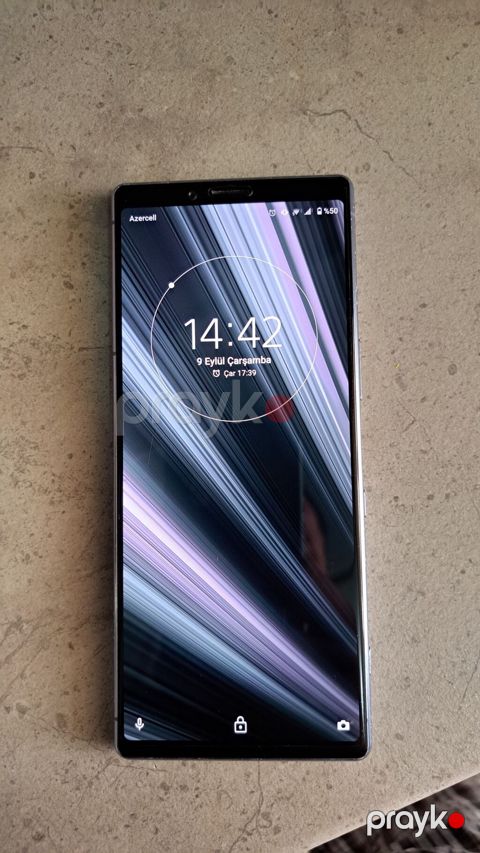Sony Xperia 1, 128 GB, rəng - Boz, İki sim kartlı — Bakı