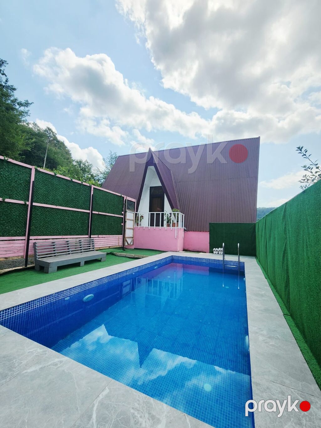 Lerik bölgəsində təbiət mənzərəli iki mərtəbəli kirayə dağ evi — Ev, villa, Lerik (10)