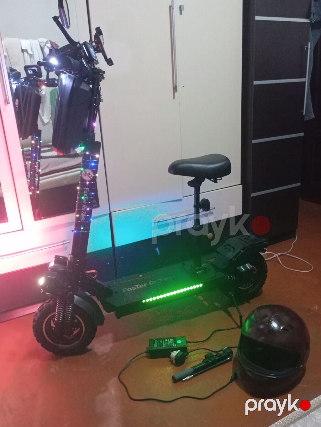 Elektrik skuter – FaSTer RS7 Xüsusiyyətlər və detallar: - Model — Skuterlər, Digah (8)