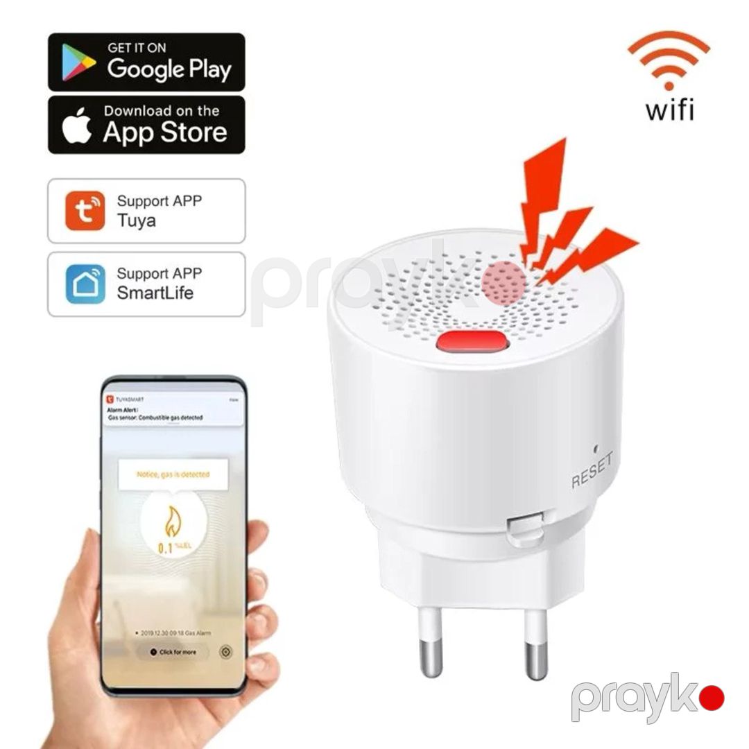 WiFi qaz detektoru — Ağıllı ev və təhlükəsizlik, Bakı (5)